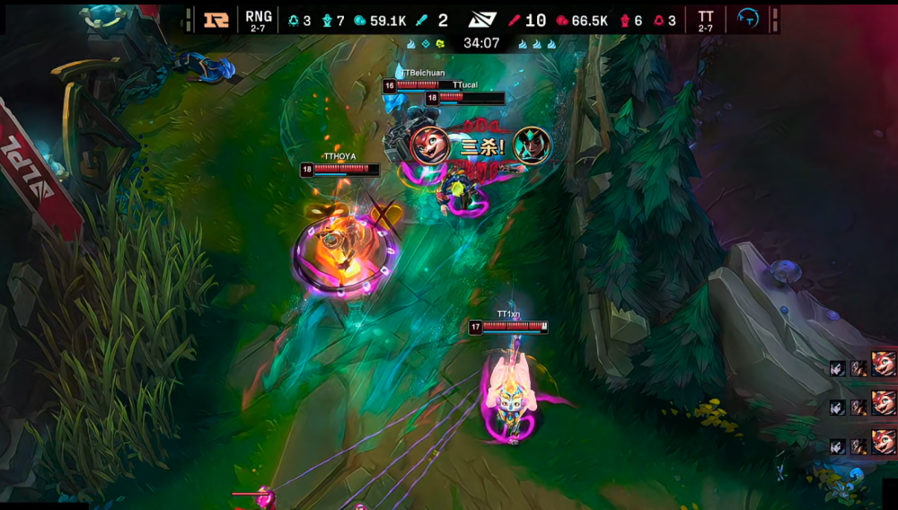 RNG横扫DFM,Rekkles统治全场 RNG横扫DFM,Rekkles统治全场