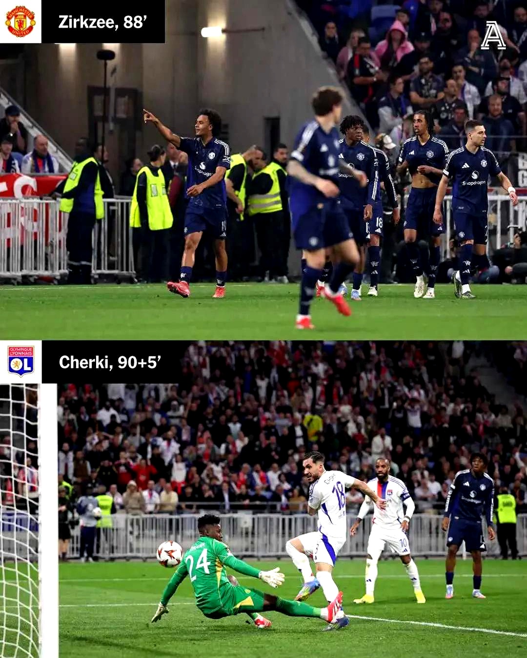 包含里昂爆冷荷兰，科曼统治全场的词条