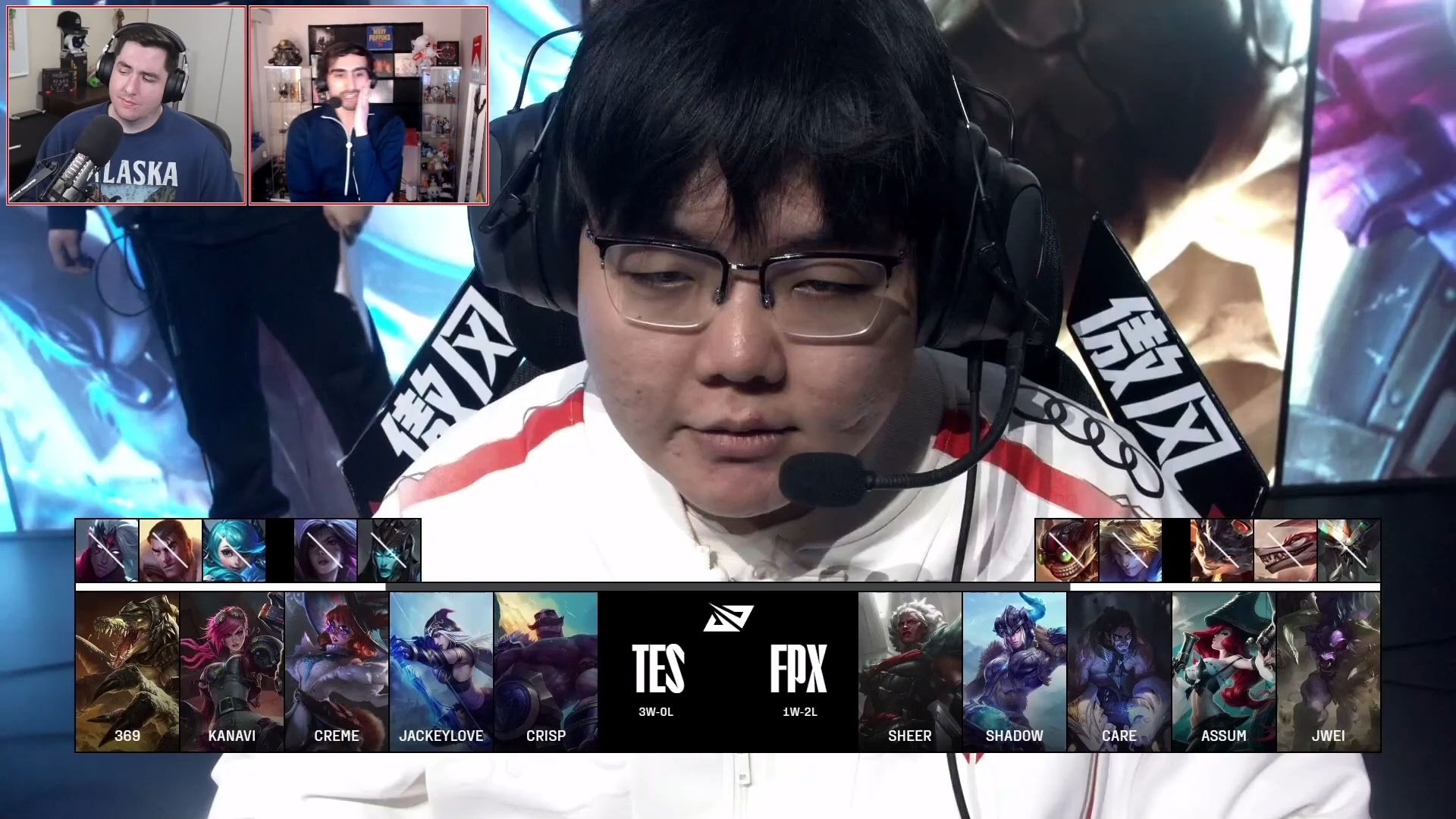 包含BRO翻盘FPX，Kanavi统治全场的词条