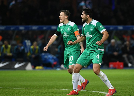 云达不莱梅豪取连胜，接连击败对手实力有增